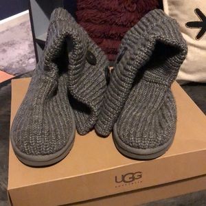 Ugg grey classic cardi tall